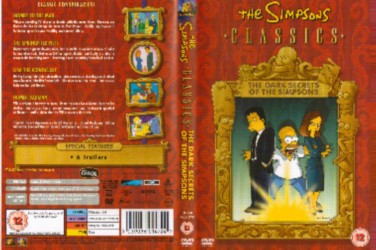 cover The Dark secrets of the Simpsons
