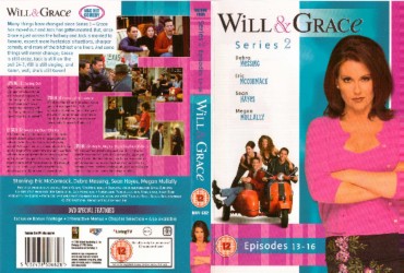 cover Will and Grace ep 13-16 - Season 2